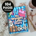 thumbnail image 1 of Daily Fitness Planner - Gym Workout Training Log, Weightlifting Exercise Journal, and Food/Diet Tracker - Daily and Weekly Pages, Goal Tracking, Spiral-Bound, 1 of 6