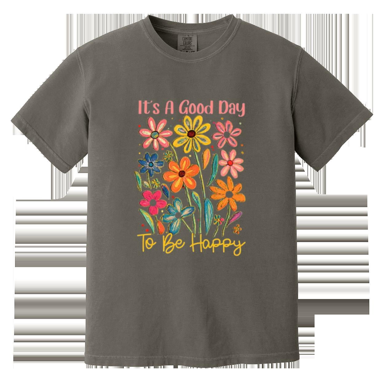 Daily Joy Positive Quote Energy Comfort Color Tshirt Uplifting Mood