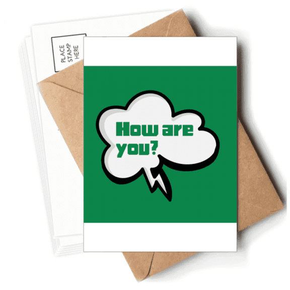 Daily Language Chat Care Greetings Postcards Envelopes Blank Note Cards Mailing