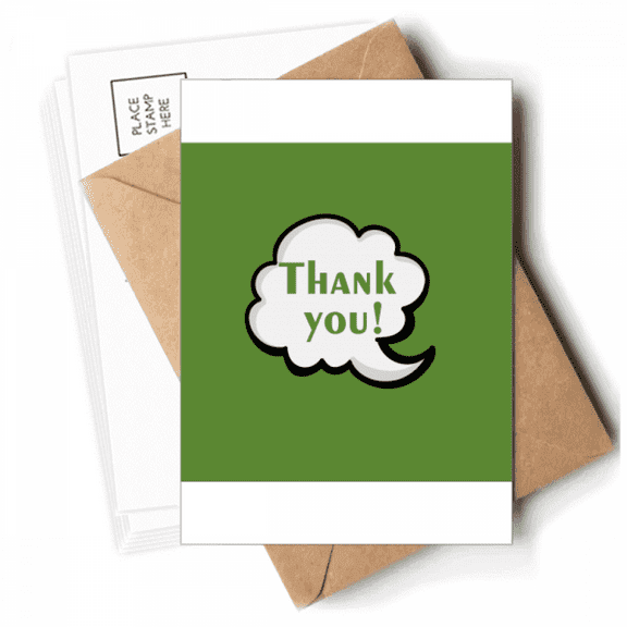 Daily Language Chat Thanks Care Postcards Envelopes Blank Note Cards Mailing