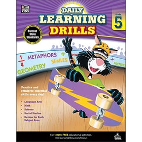 Pre-Owned Daily Learning Drills, Grade 5, 9781483800882, 1483800881, Paperback, CSM edition