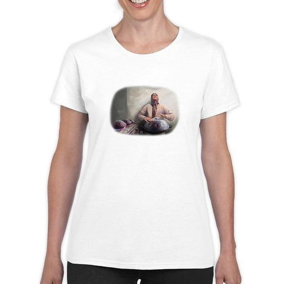 Daily Life Music T-Shirt Women -Ali Rastroo Designs, Female 4X-Large
