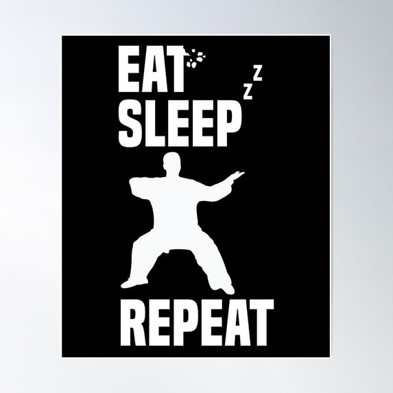 Daily Life Of Tai Chi Gift Tai Chi Teacher Exercises Poster Wall Art, Modern Wall Decor, 8x12 UNFRAMED