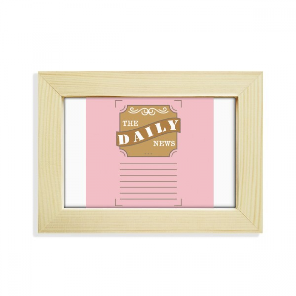 Daily List Information Newspapers Desktop Decorate Photo Frame Picture ...