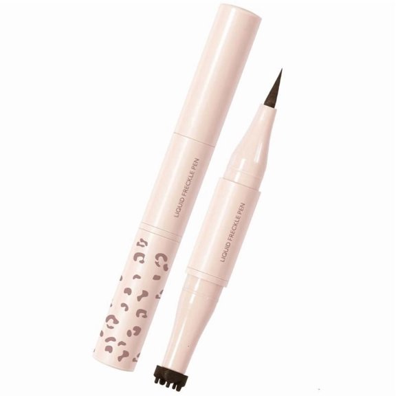 Daily Makeup Dot Detail Pen for Face Styling, Double-Ended Fine Tip Applicator for Natural-Looking Faux Dot Finish
