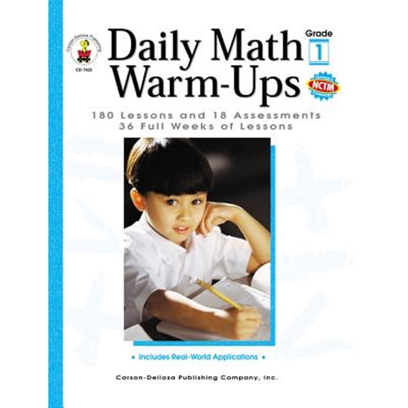 Pre-Owned Daily Math Warm-Ups, Grade 1 (Daily Series), 9780887248177, 0887248179, Paperback,