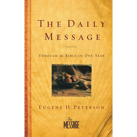 Pre-Owned Daily Message-MS: Through the Bible in One Year (Paperback) 1600063578 9781600063572