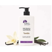 Pure & Natural Body Essentials Alcohol-Free Moisturizing Jojoba Seed Oil Lotion for Dry Skin Relief Vanilla 8 oz