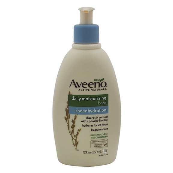 Daily Moisturizing Sheer Hydration Lotion by Aveeno for Unisex - 12 oz Lotion