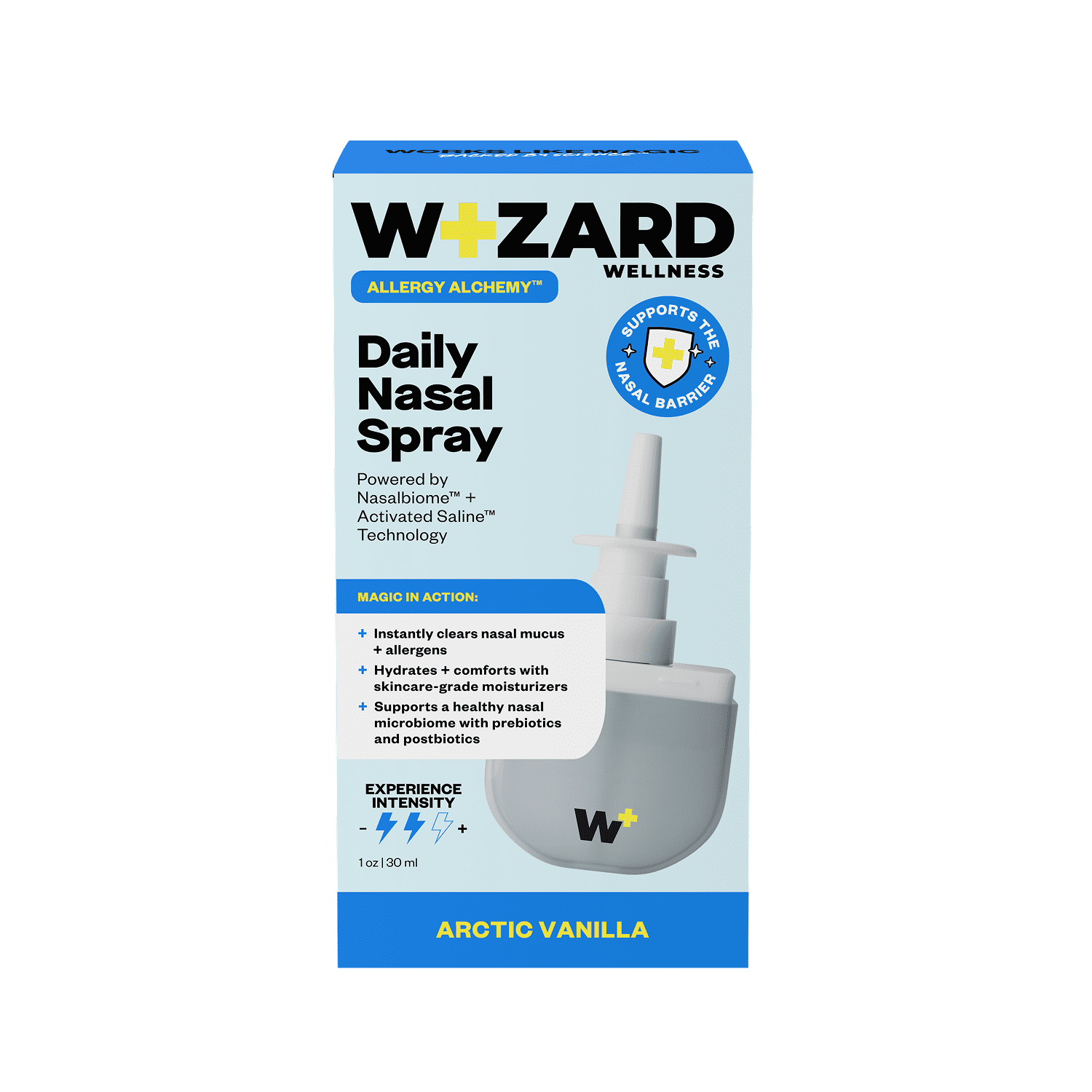 Wizard Wellness Daily Nasal Spray with Postbiotics, Drug-Free