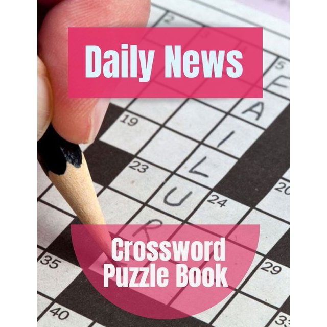 Daily News Crossword Puzzle Book Crosswords Puzzle Solver, Puzzles to