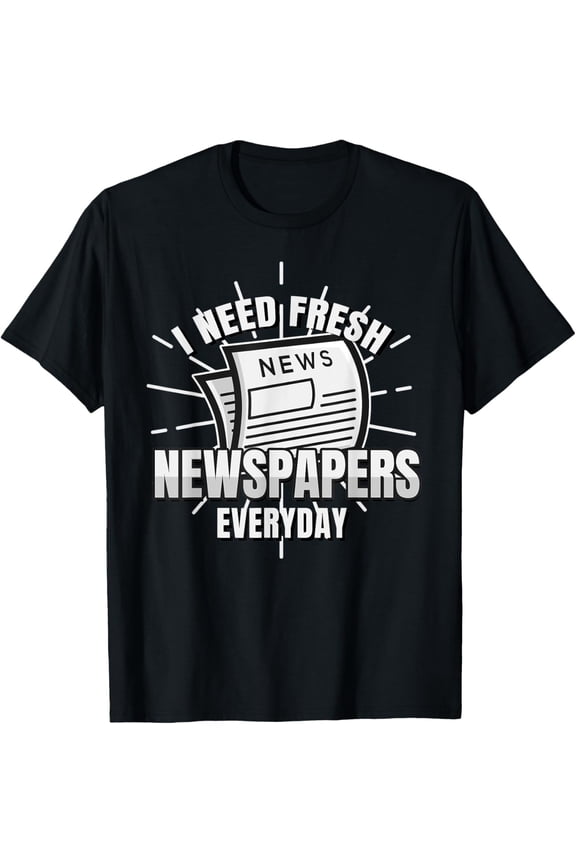 Daily Newspaper News Information T-Shirt