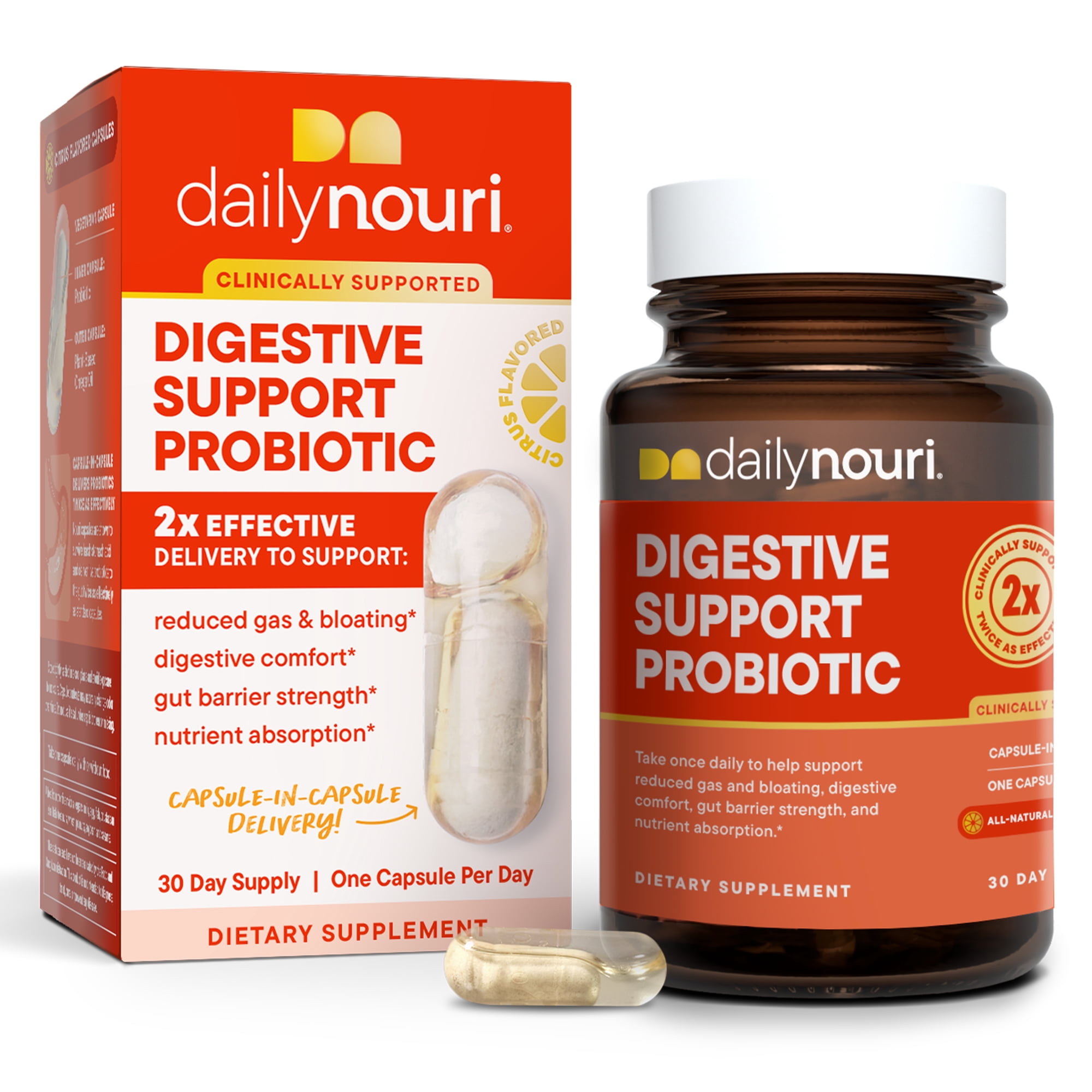 Bruleur De Graisses Nourix - 2 X 30 Capsules - Digestion - Date Limite 04/2027 - Neuf