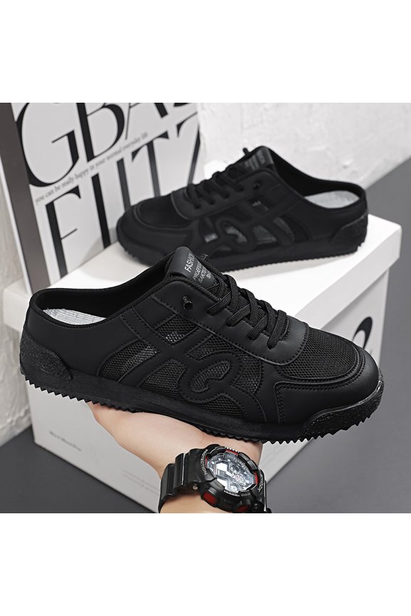 Daily Outdoor Athletic Footwear for Men, Trendy Casual Sneaker Styling, Shockproof Cushion Protection, Non Slip Wear Resistant Bottom to Meet Daily Leisure Sports Needs