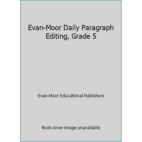 Pre-Owned Daily Paragraph Editing, Grade 5 Teacher Edition (Paperback) 1557999597 9781557999597