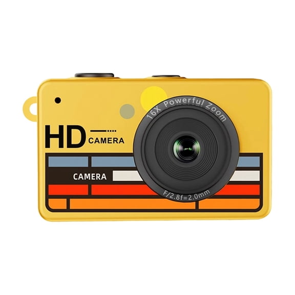 Compact Digital Camera with Rear Screen, 16X Digital Magnification, Pocket Camera for Daily Photos and Travel Carry