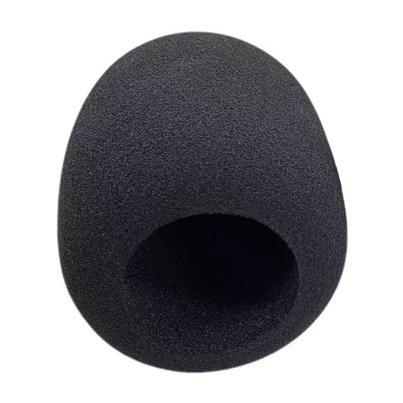 Voice Recording Windscreen Cover, 100 x 78 mm Slip On Replacement Sleeve for Daily Calls, Breath Softening and Streaming