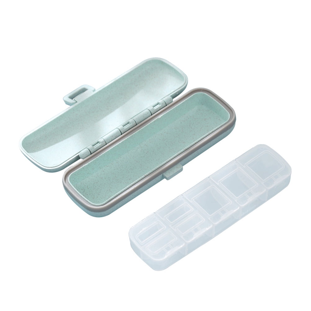 Daily Pill Organizer Container Box Vitamin Travel Case Pocket Pharmacy