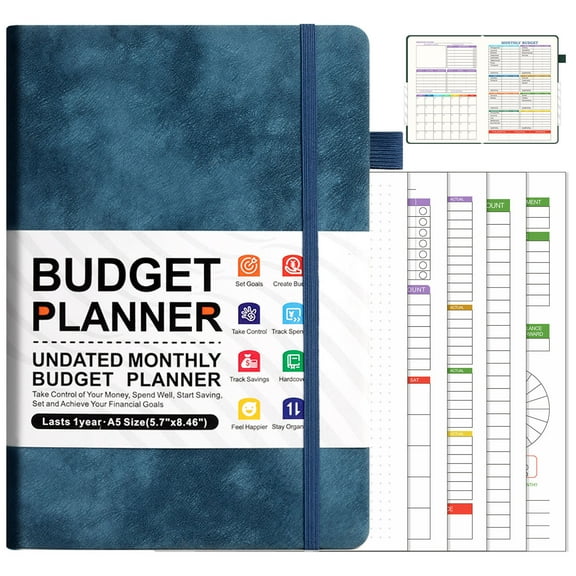 LanSuare Daily Plan Notepad, Work Study Schedule Notebook, Productivity Management Journal, Solid Color Task Logbook for Professionals