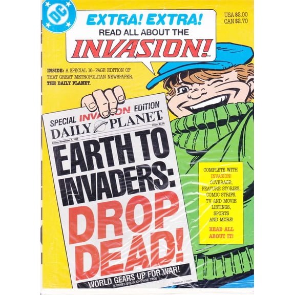 Daily Planet Invasion! Extra #1 (in bag) VF ; DC Comic Book