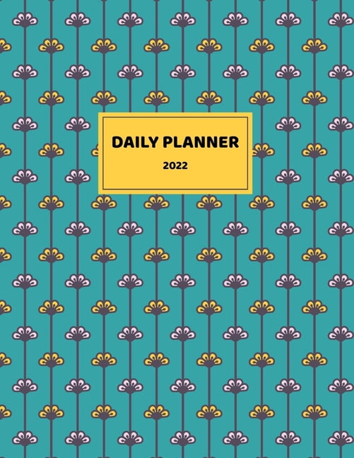 Daily Planner - 12 Months -367 pages- Daily Agenda, Daily Schedule, Planner Template, Letter Size: Date Planner (Paperback)