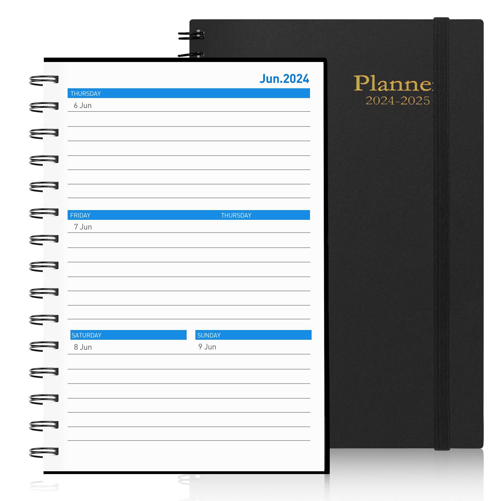 Daily Planner 20242025, 18 Month Planner, Monthly Weekly Daily Planner