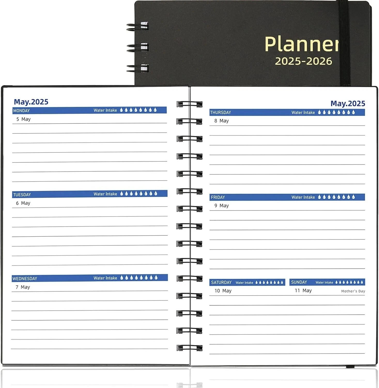 Daily Planner 2025-2026, Weekly & Monthly Planner From Jan 2025-Jun 2026, 18 Mon