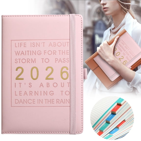 Daily Planner 2026, Full Page Per Day Planner, 2026 Daily Monthly Planner, January To December 2026 Planner, Day Planner with Monthly Tabs, 2026 Daily Day Planner, 5.75x8.46 Inch Planner