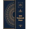 thumbnail image 1 of Daily Planner 365 Undated Days : To Do List Daily Task Checklist, Fill Important Times, Meal Planner & Goals (Paperback), 1 of 1