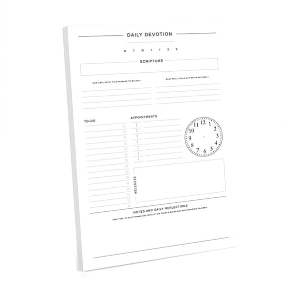 Professional Daily Planner Fitness Meal Tracking Journal Notebook For Men Women