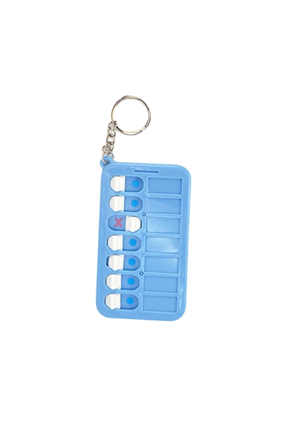 Chore Chart Keychains Portable Daily Schedule Keyring Car Key Chain Daily Plan Board Keychain Checklist Keychain