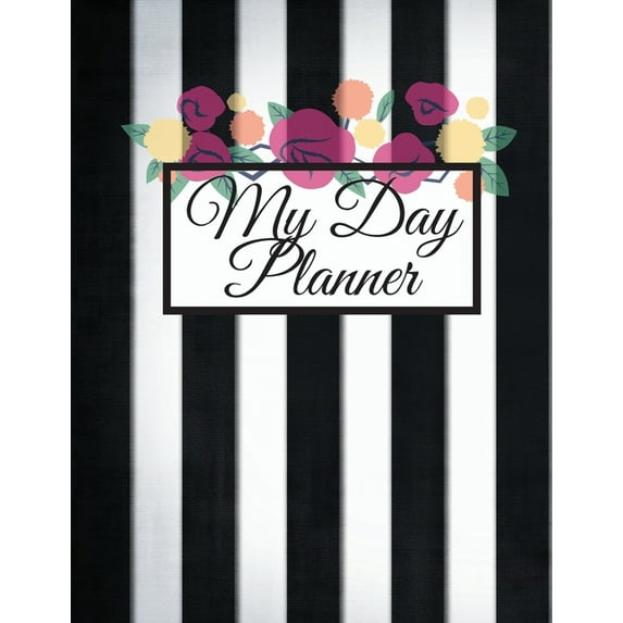 Daily Planner Journal: Organizers Datebooks Appointment Books Agendas 8.5" x 11" Large Diary, one page per Week Weekly M, (Paperback)