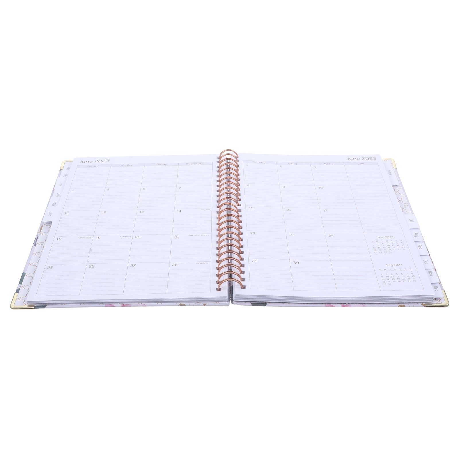 Daily Planner July.2022 June.2023 Academic Planner Spiral Bound