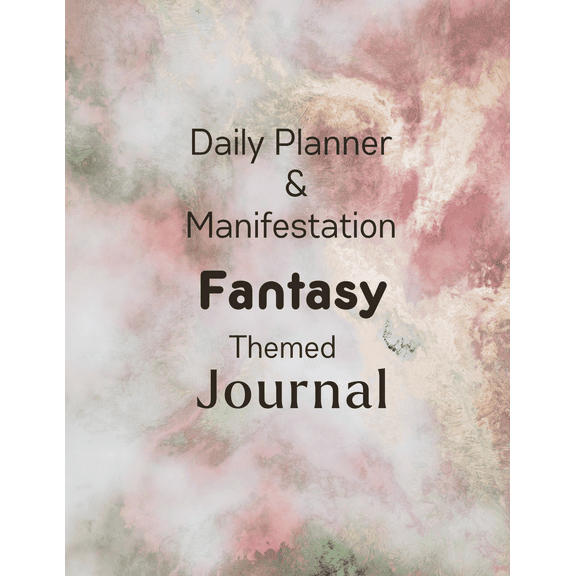 Daily Planner & Manifestation Fantasy Themed Journal