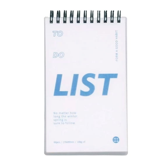 Daily Planner Notebook, Todays Schedule Journal Pad, Thick Blank Diary Notepad for Time Management School Office Personal Daily Organizer
