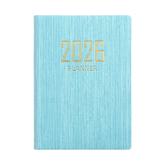 Daily Planner,Notepad Small Pocket Planner for Students Professionals Monthly or Weekly Organizer for School Office Travel 3*4 Inch Blue