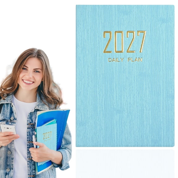 Daily Planner Portable Travel Diary for Vacation Planning and Daily Life Journaling