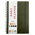 thumbnail image 1 of Daily Planner Undated, Daily Planner Notebook with Hourly Schedule, To Do List Hourly Schedule, Hardcover Spiral Notebook, Spiral Planner Notebook for Women and Men,5.7X8.3 inch, 1 of 6