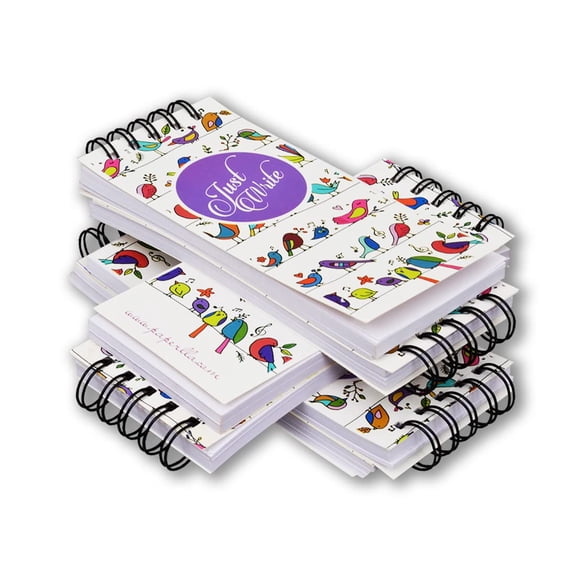 Daily Pocket Size Diary Notepad For Office Going Men & Women Wiro Notebook, Pack Of 6