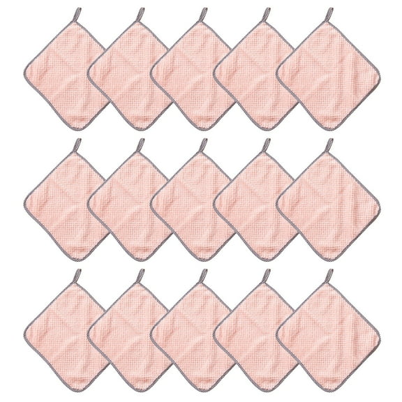 Daily Rag TowelDish Kitchen Cloth Dish Oil Cleaning Non Stick Cloth Kitchen Cleaning Supplies 15PC