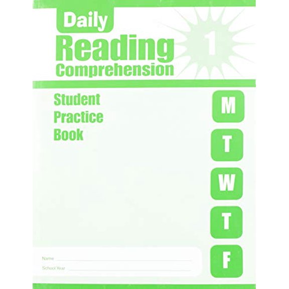 Pre-Owned Evan-Moor Daily Reading Comprehension, Grade 1 Student Workbook, 9781629385099, 1629385093, Paperback, Student edition edition
