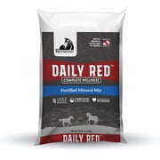 Daily Red Complete Wellness, Fortified Mineral Mix Supplement for Horses, 25lb Refill Bag