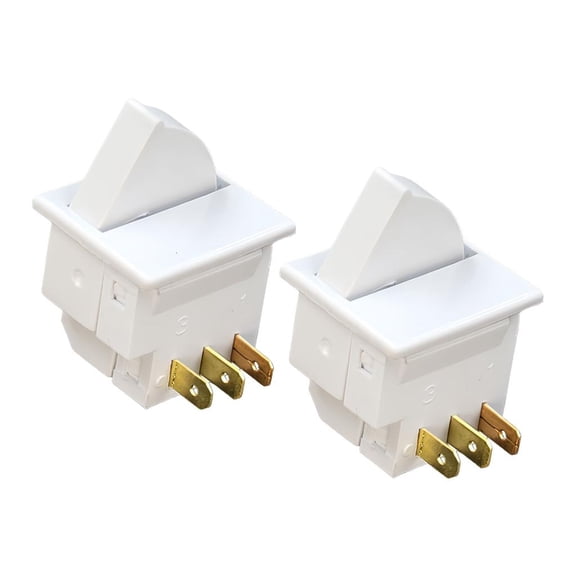 Daily Refrigerator Lamp Part 250VAC 0.25A White Housing Switches