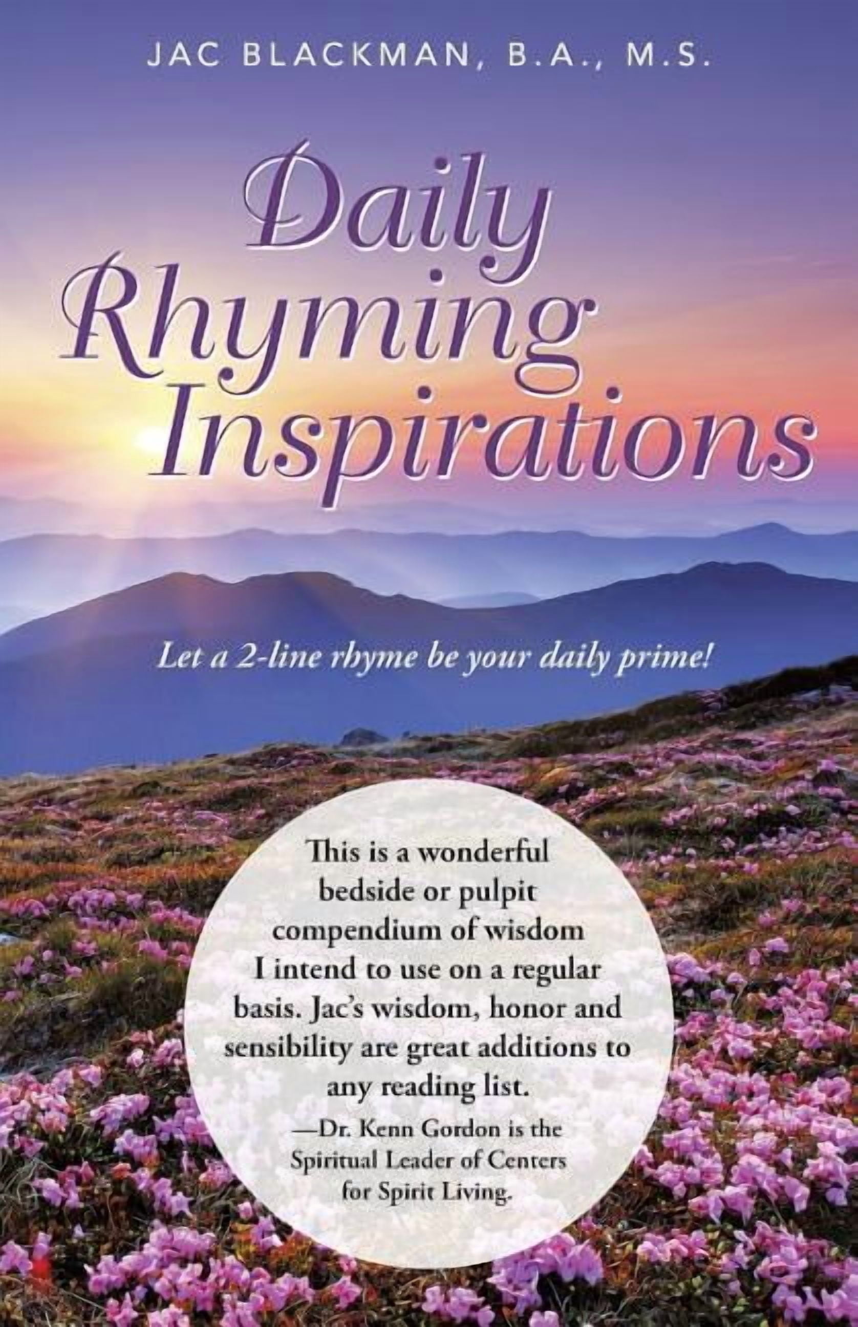 Daily Rhyming Inspirations: Let a 2-Line Rhyme Be Your Daily Prime ...