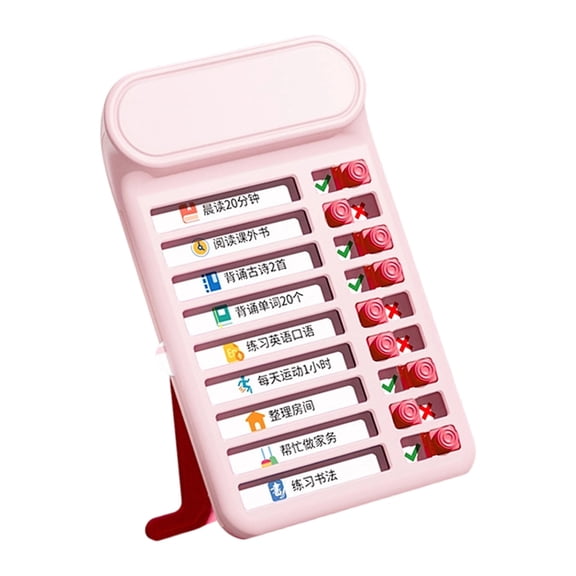 Daily Routine Chart Childrens Time Management Board Visual Schedule Board For Task Managemen And Study Plan Tracking