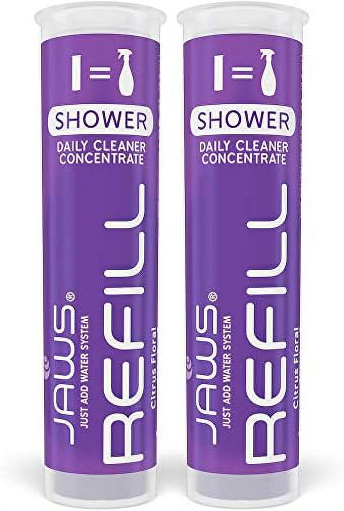 Daily Shower Cleaner Refill Pack. Includes 2 Refill Pods. Refillable