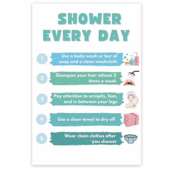 Daily Shower Reminder - Hygiene