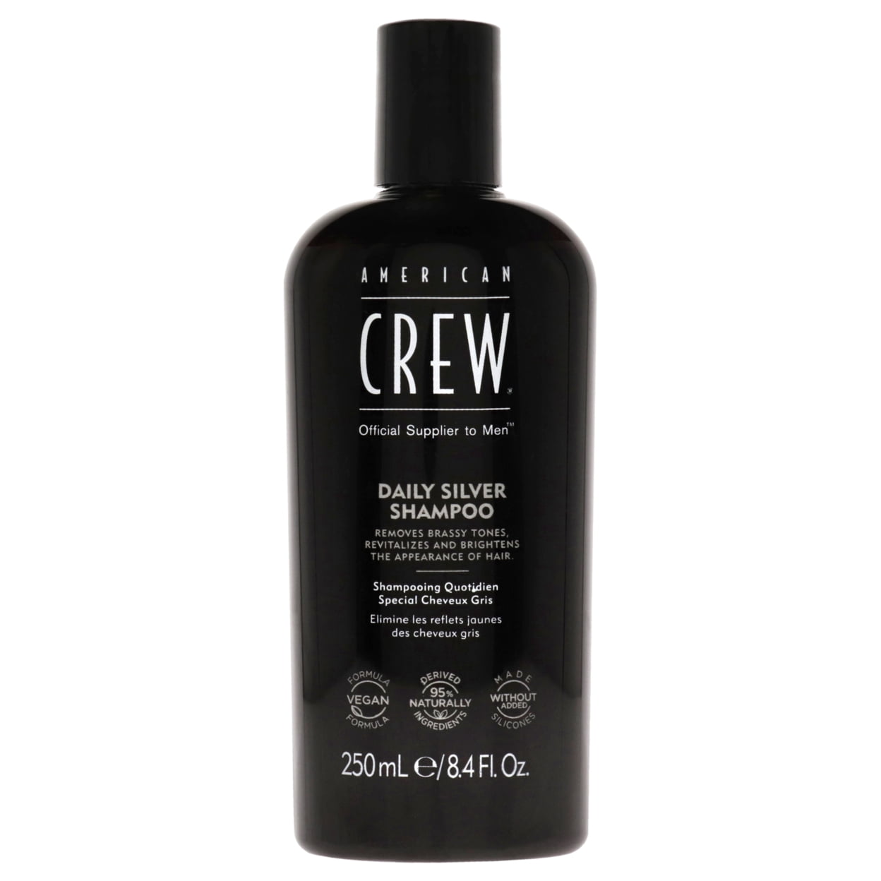 Daily Silver Shampoo by American Crew for Men 8.4 oz Shampoo