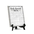thumbnail image 1 of Daily Specials Menu 6x8 Dry Wipe Table Sign Easy Installation | Restaurant & Bar | Perfect To Clearly Direct Customers & Advertise Specials | No Pen Included, 1 of 9