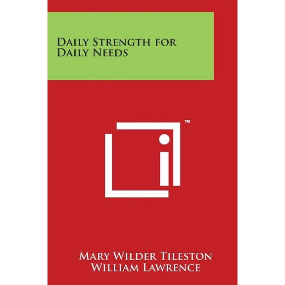 Daily Strength for Daily Needs